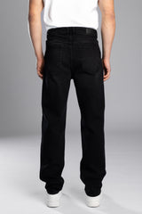 Minimal Yazı Baskılı Jean