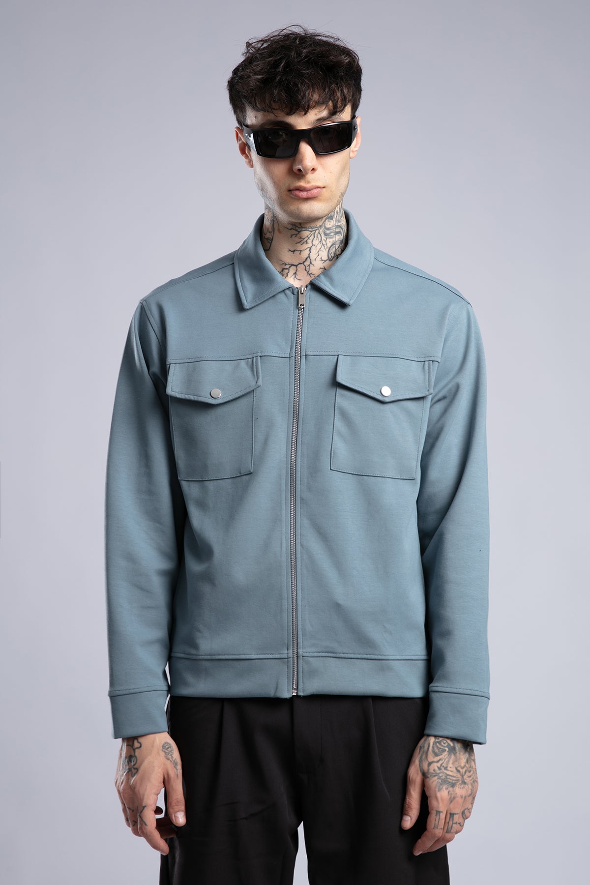 Kapaklı Patch Cepli Ceket