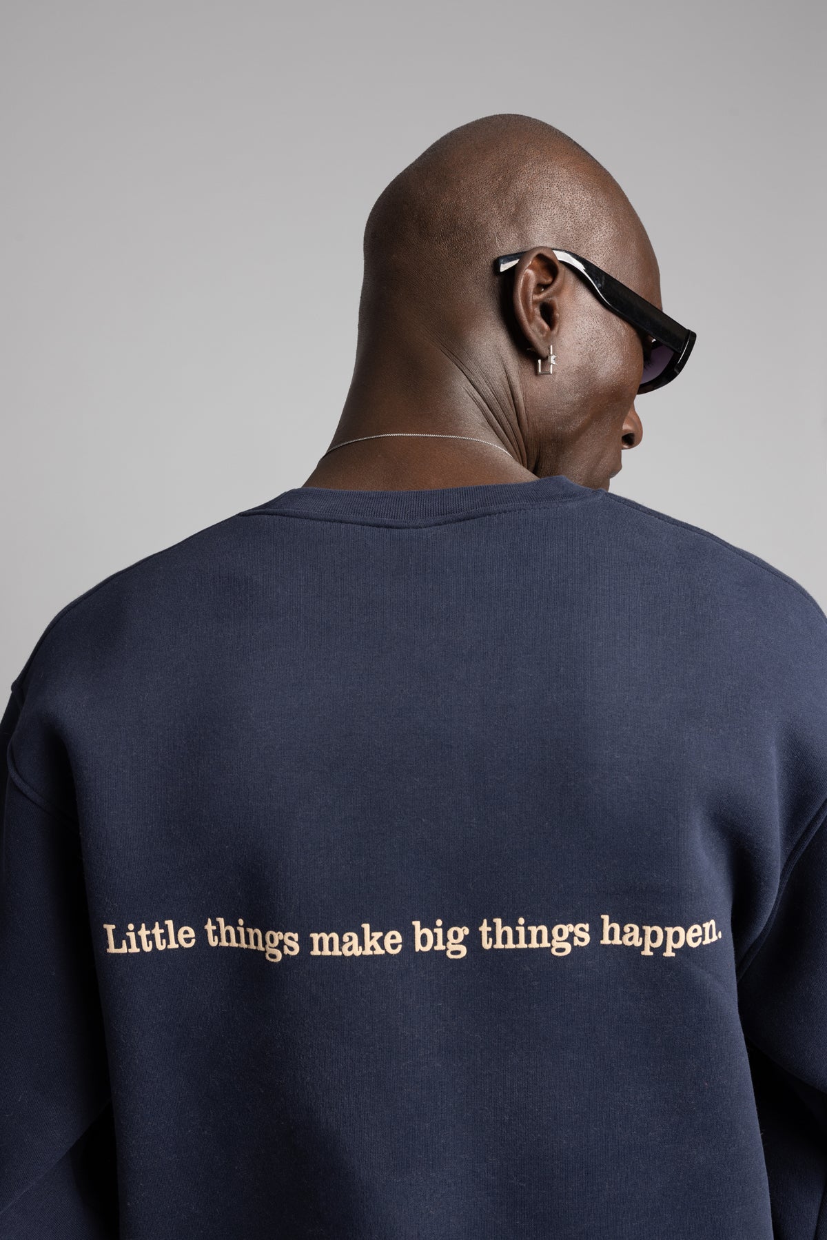 Kabartmalı Yazı Detaylı Sweatshirt