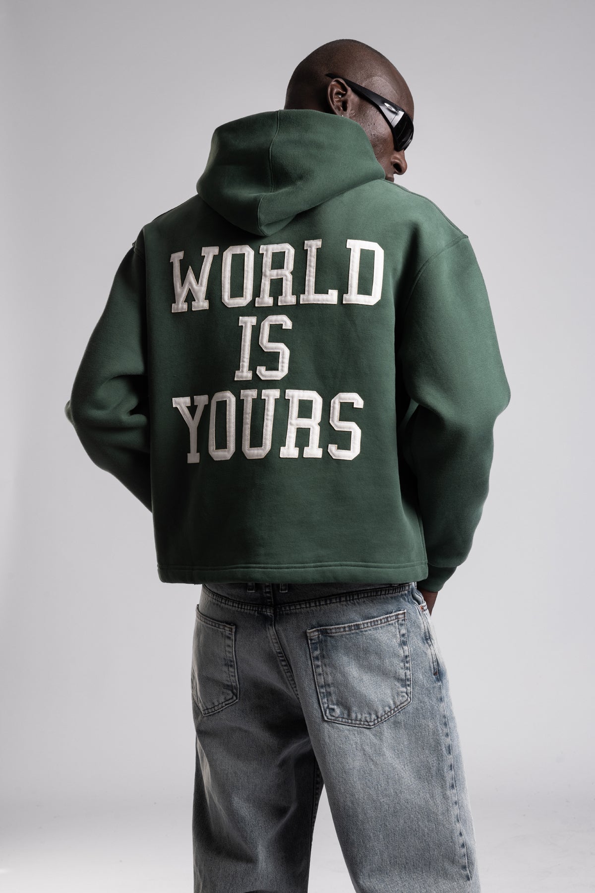 Kapüşonlu Fermuarlı Sweatshirt