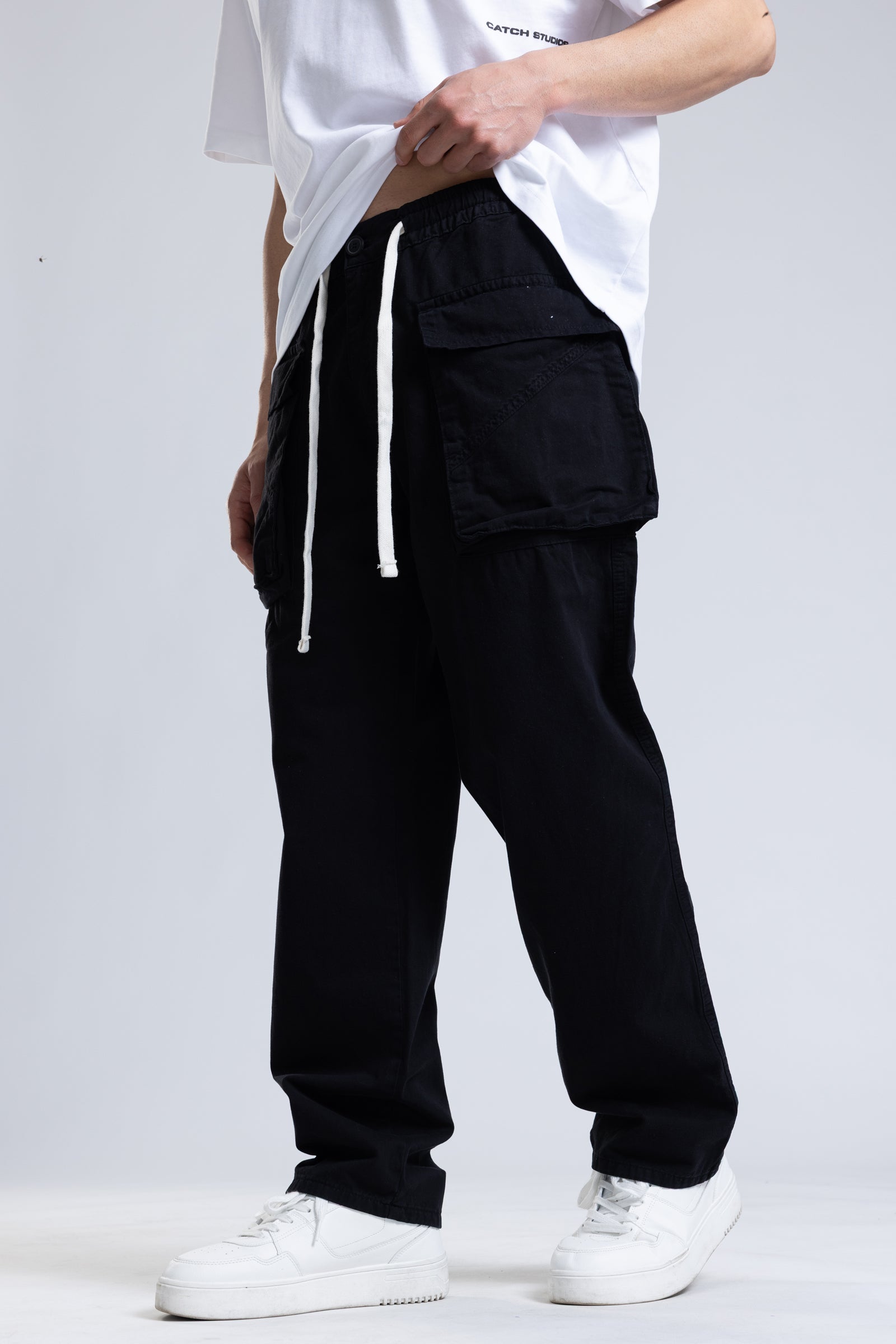 Gabardin Kargo Pantolon