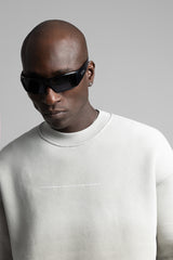 Minimal Yazı Detaylı Pistole Sweatshirt