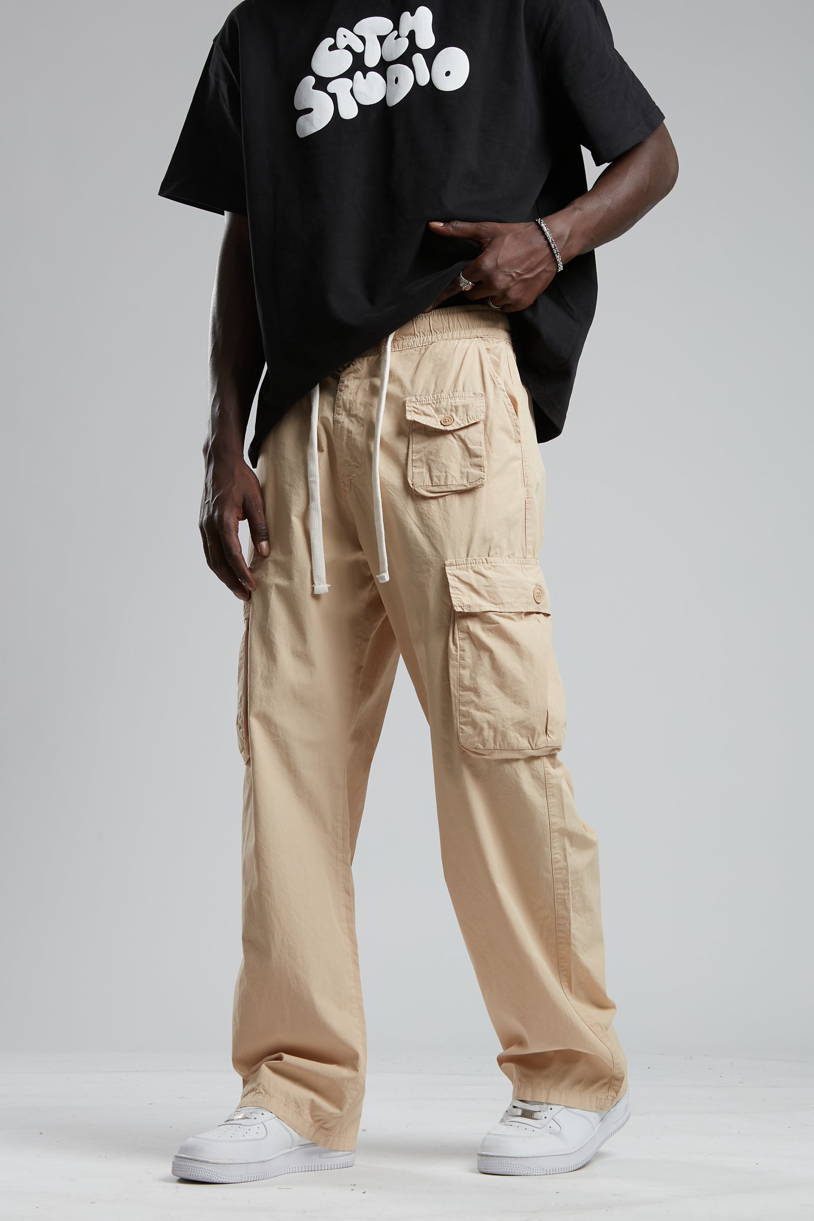 Gabardin Kargo Pantolon