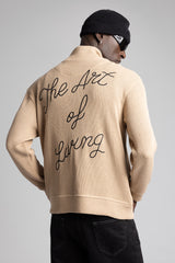 The Art Of Living Fermuarlı Triko Kazak