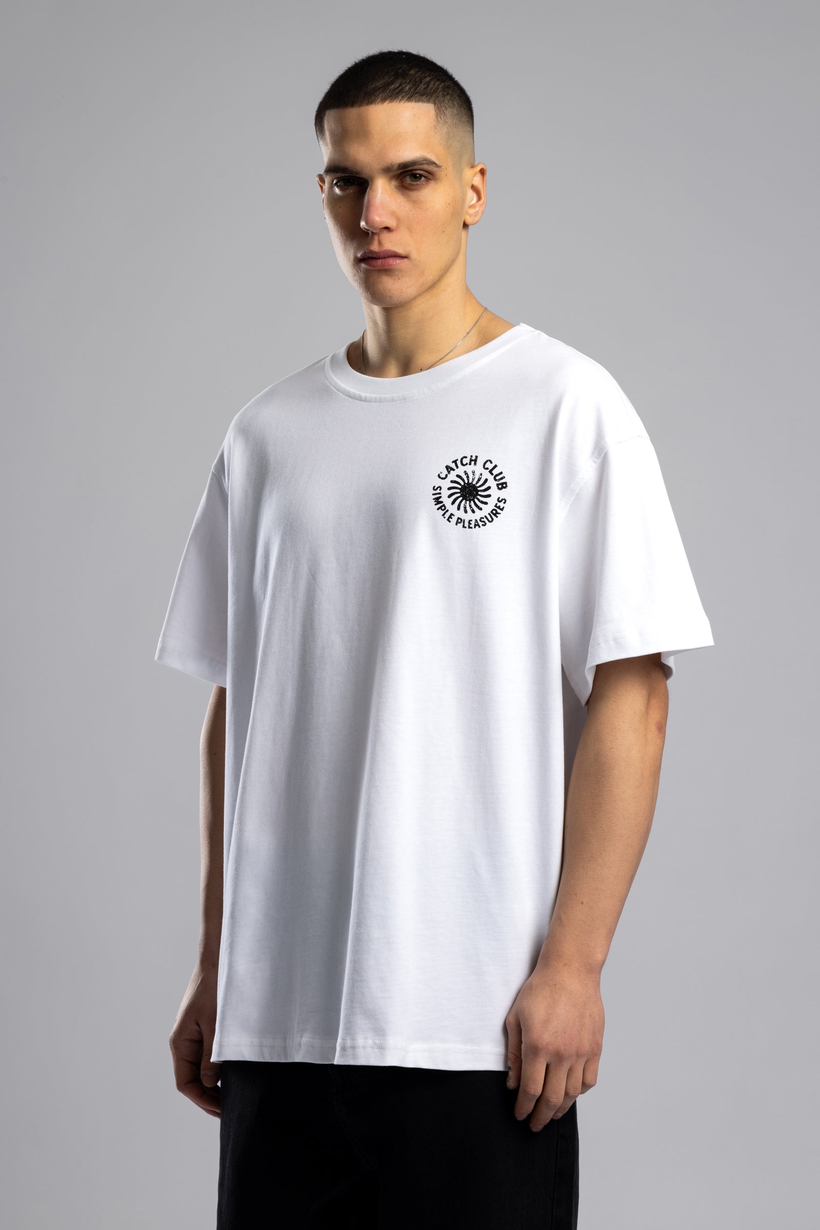 Baskılı Catch Club T-shirt