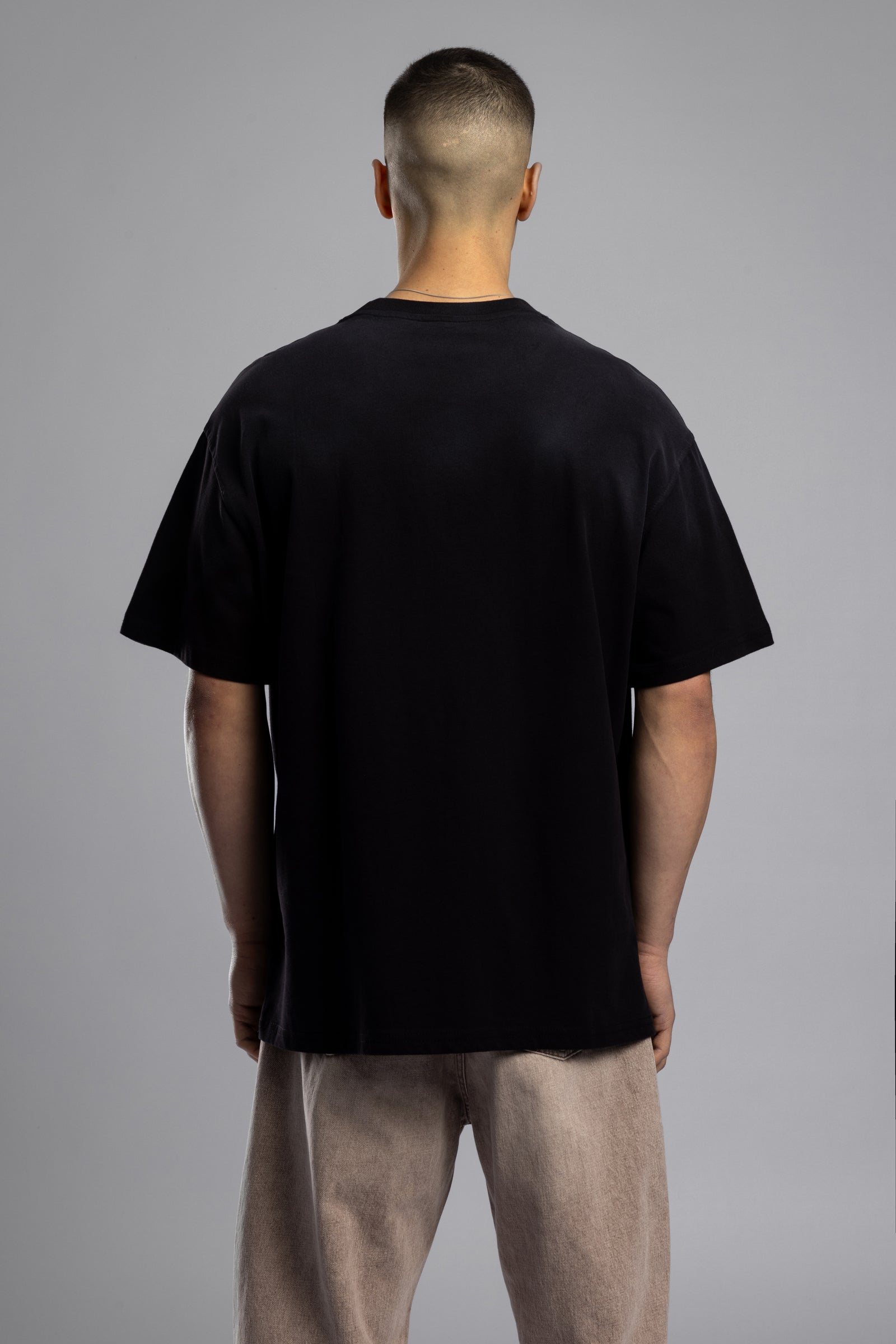 Minimal Yazı Baskılı Yıkamalı T-shirt
