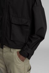 Şerit Detaylı Utility Denim Ceket