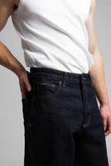 Kontrast Dikişli Baggy Jean