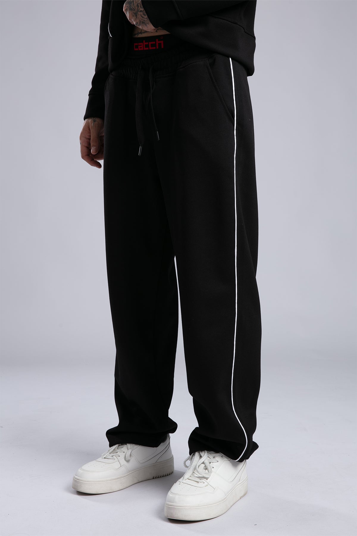 Yan Şerit Detaylı Eşofman Altı