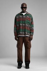 Desenli Kaşe Gömlek