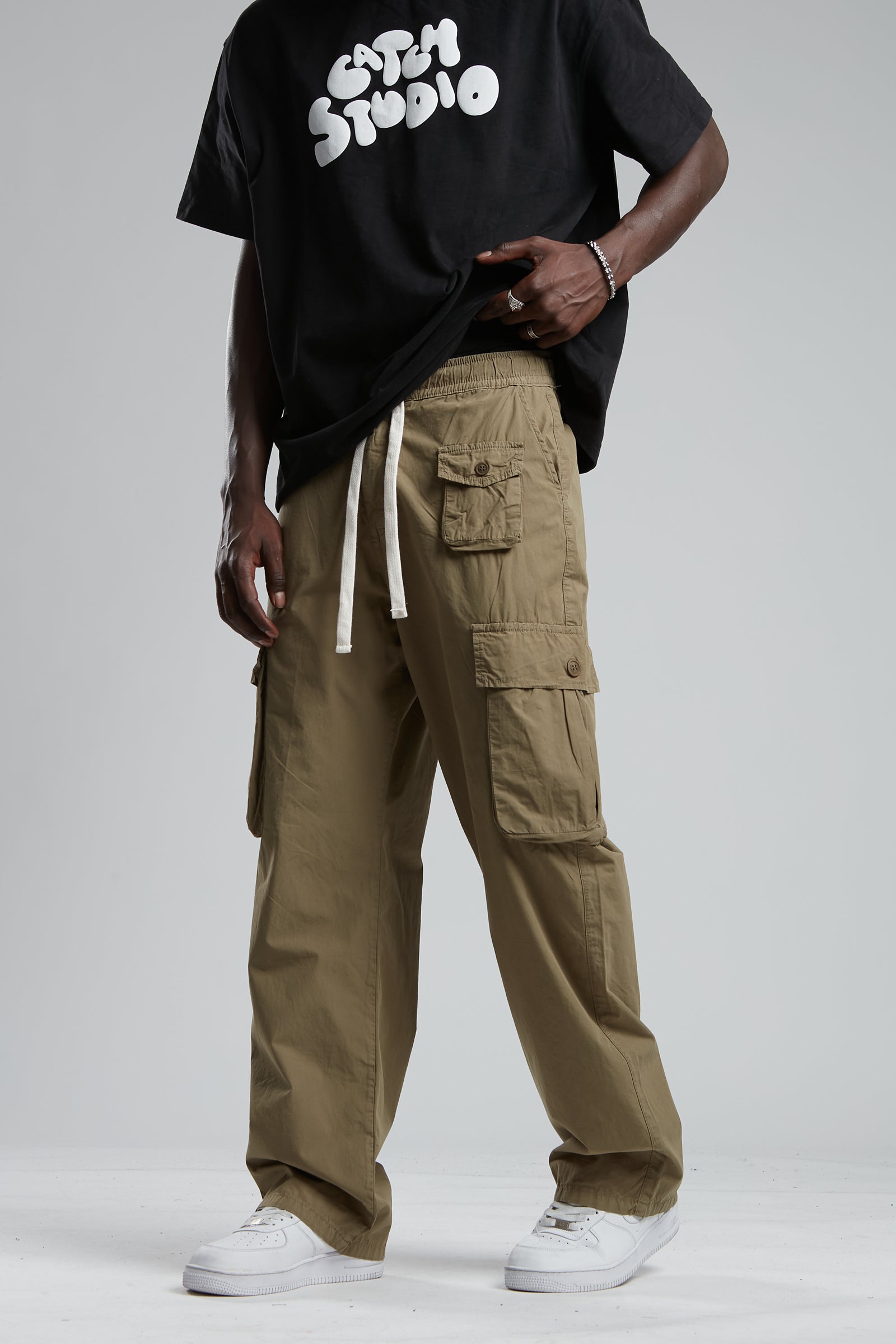 Gabardin Kargo Pantolon