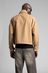 Şerit Detaylı Utility Denim Ceket