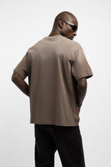 Yıkamalı Oversize T-shirt