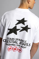 Kabartmalı Baskılı Oversize T-shirt