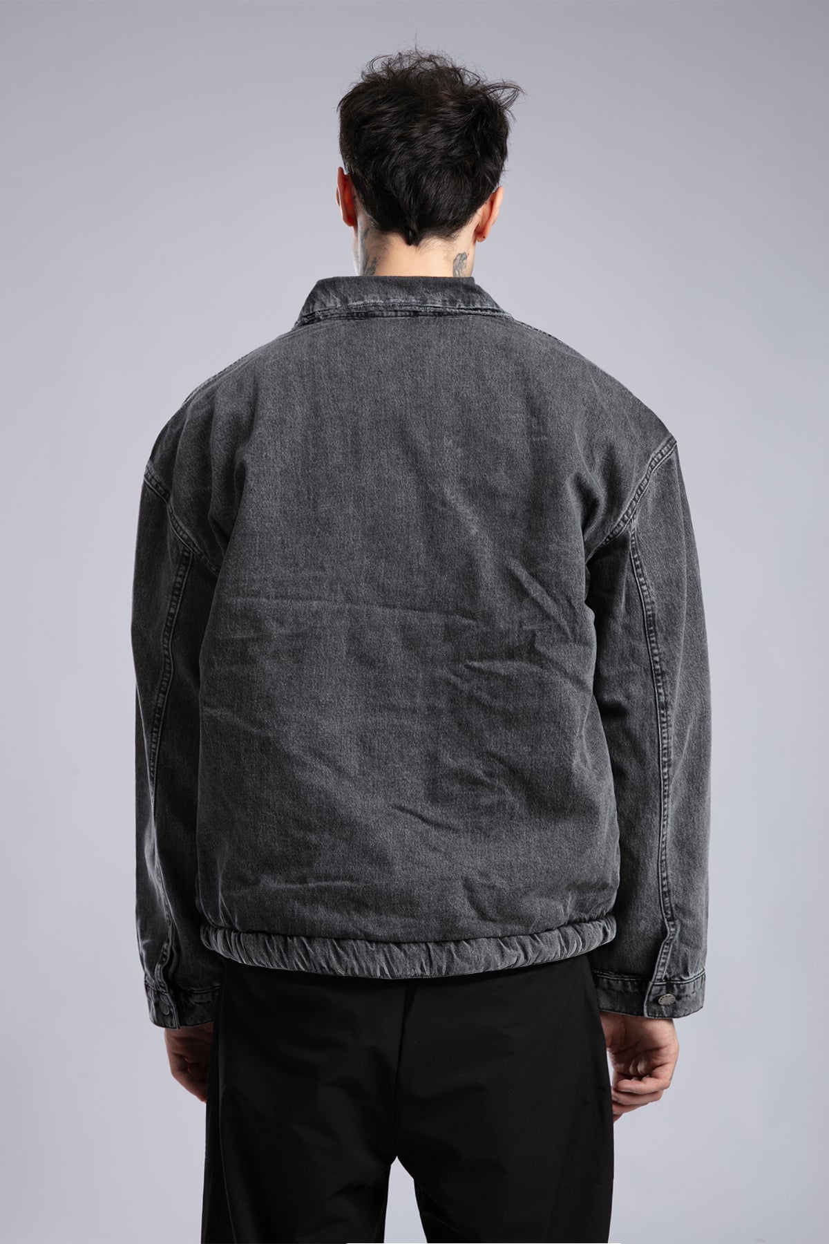 Yünlü Denim Ceket
