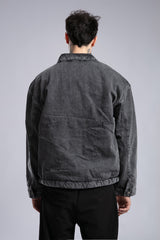 Yünlü Denim Ceket