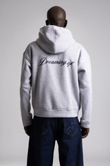 Ekose Astarlı Kapüşonlu Sweatshirt