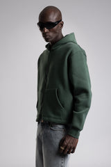 Kapüşonlu Fermuarlı Sweatshirt