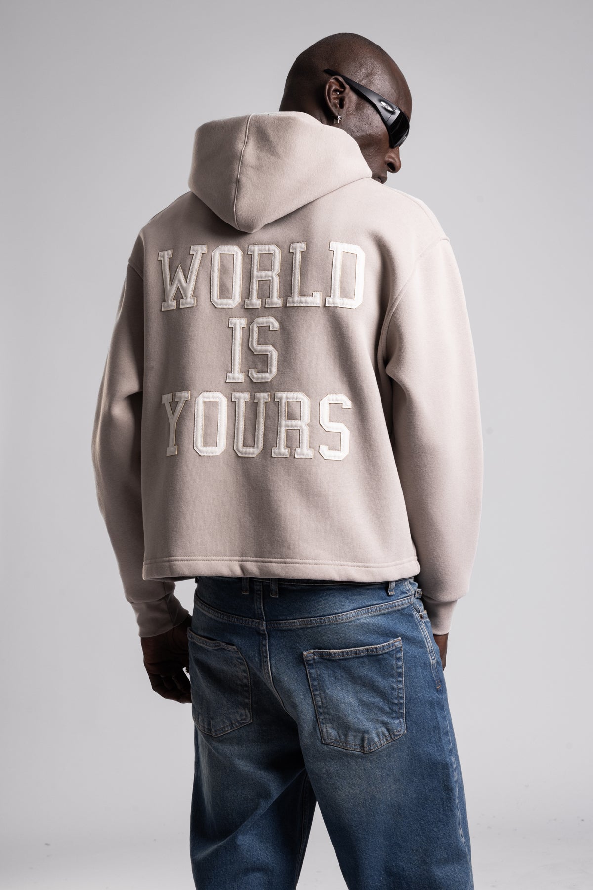 Kapüşonlu Fermuarlı Sweatshirt