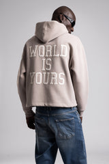 Kapüşonlu Fermuarlı Sweatshirt