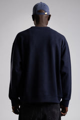 Metal Logo Detaylı Triko Sweatshirt