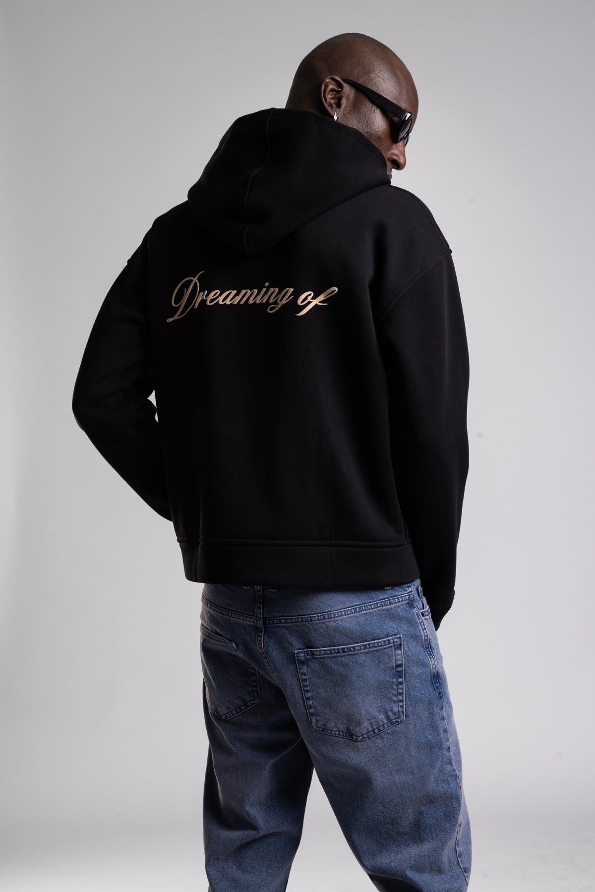 Ekose Astarlı Kapüşonlu Sweatshirt