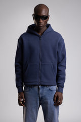 Kapüşonlu Fermuarlı Sweatshirt