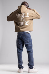 Kapüşonlu Fermuarlı Sweatshirt