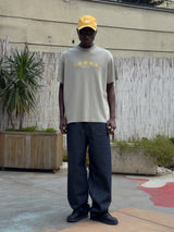 Yıldız Baskılı Oversize T-Shirt