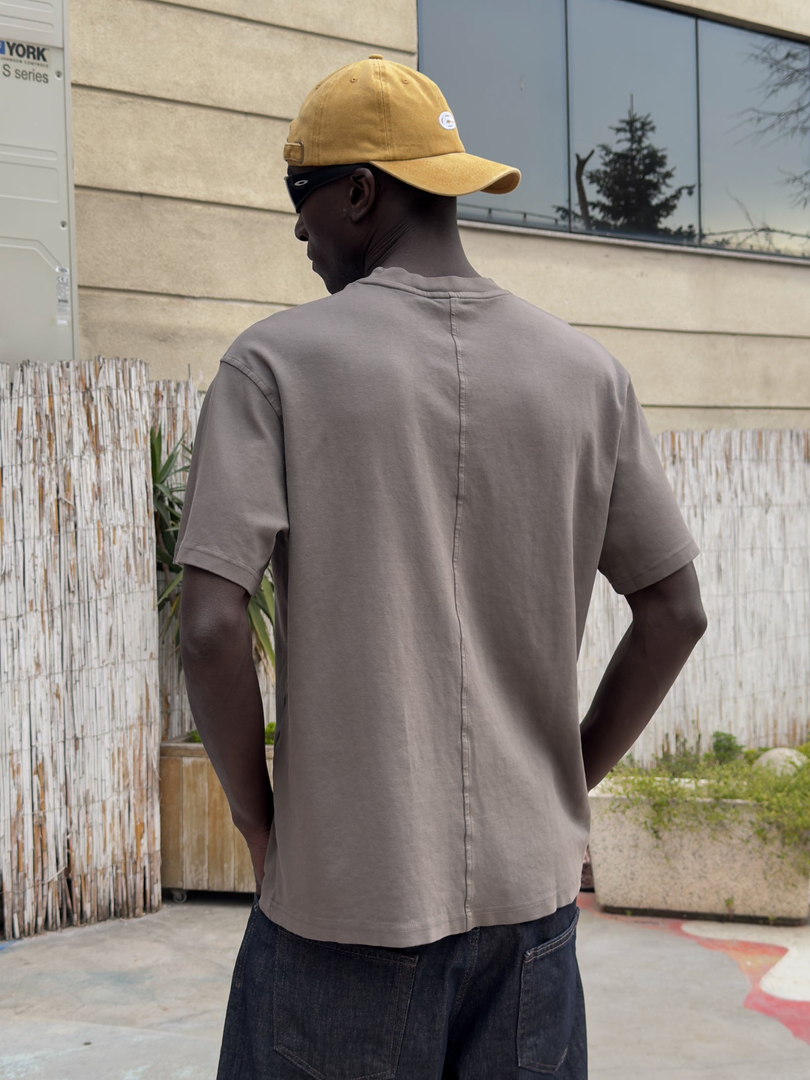 Yıldız Baskılı Oversize T-Shirt