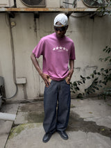 Yıldız Baskılı Oversize T-Shirt