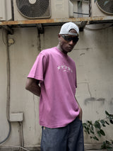 Yıldız Baskılı Oversize T-Shirt