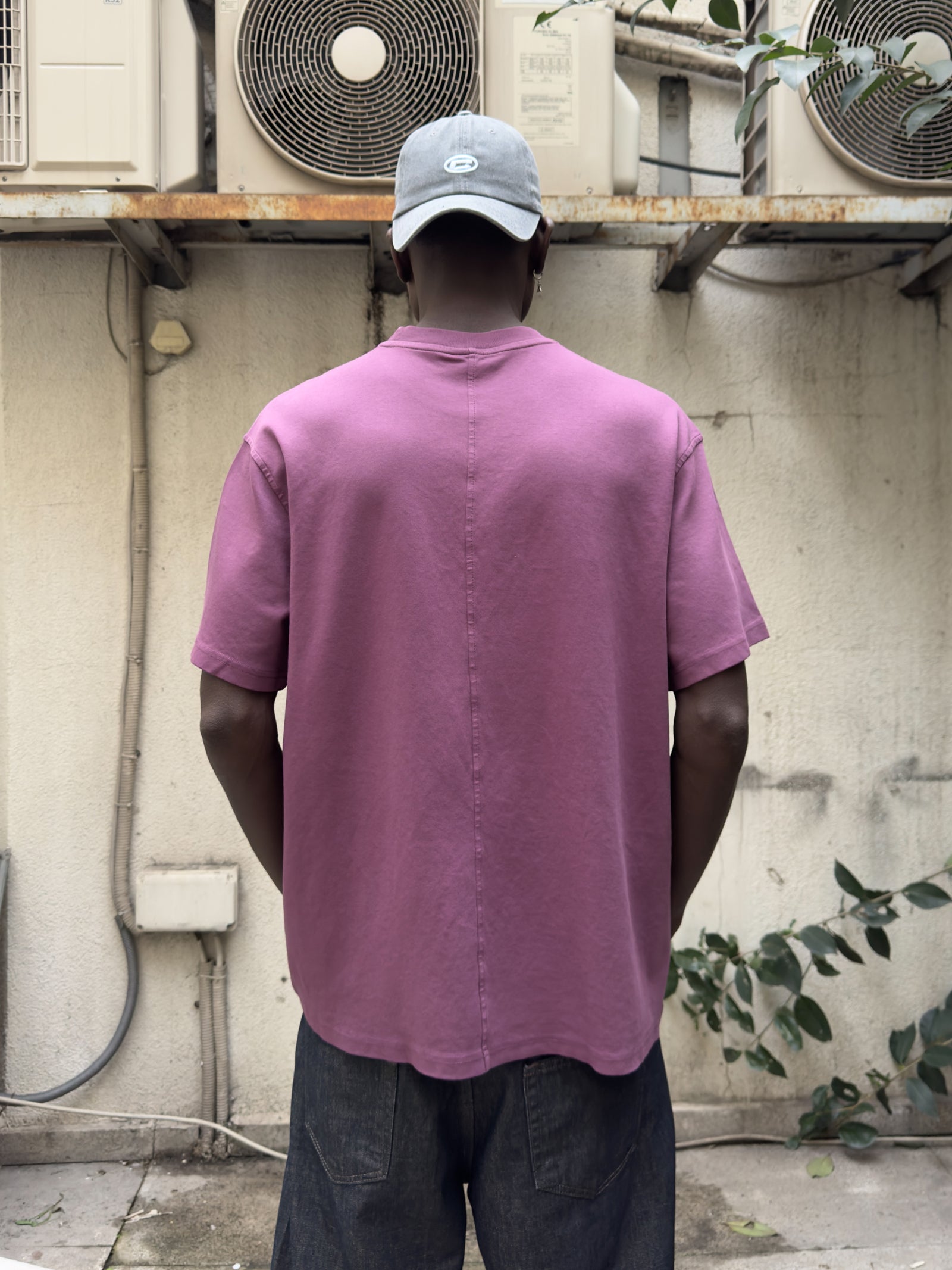Yıldız Baskılı Oversize T-Shirt