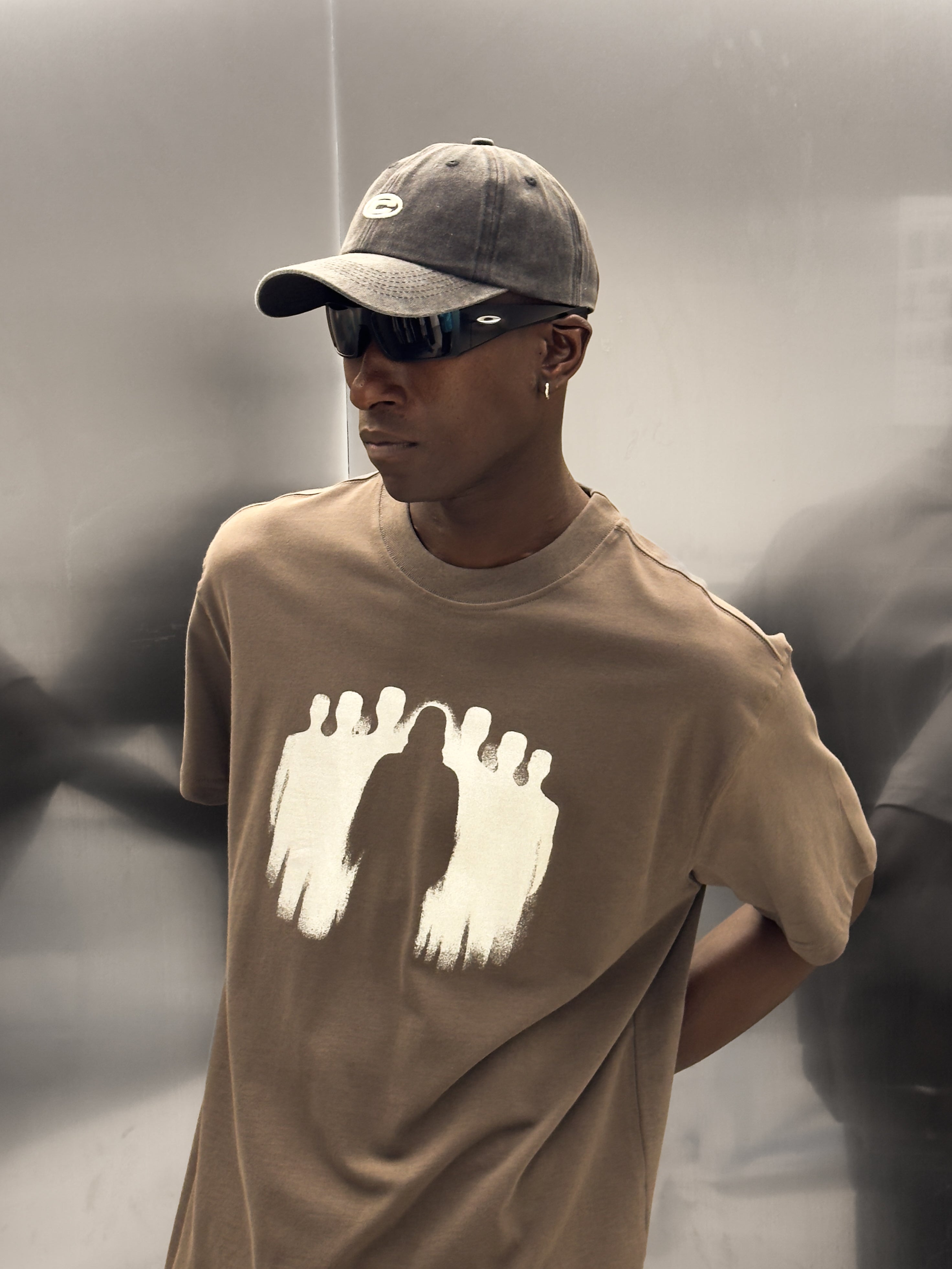 Baskılı Oversize T-Shirt