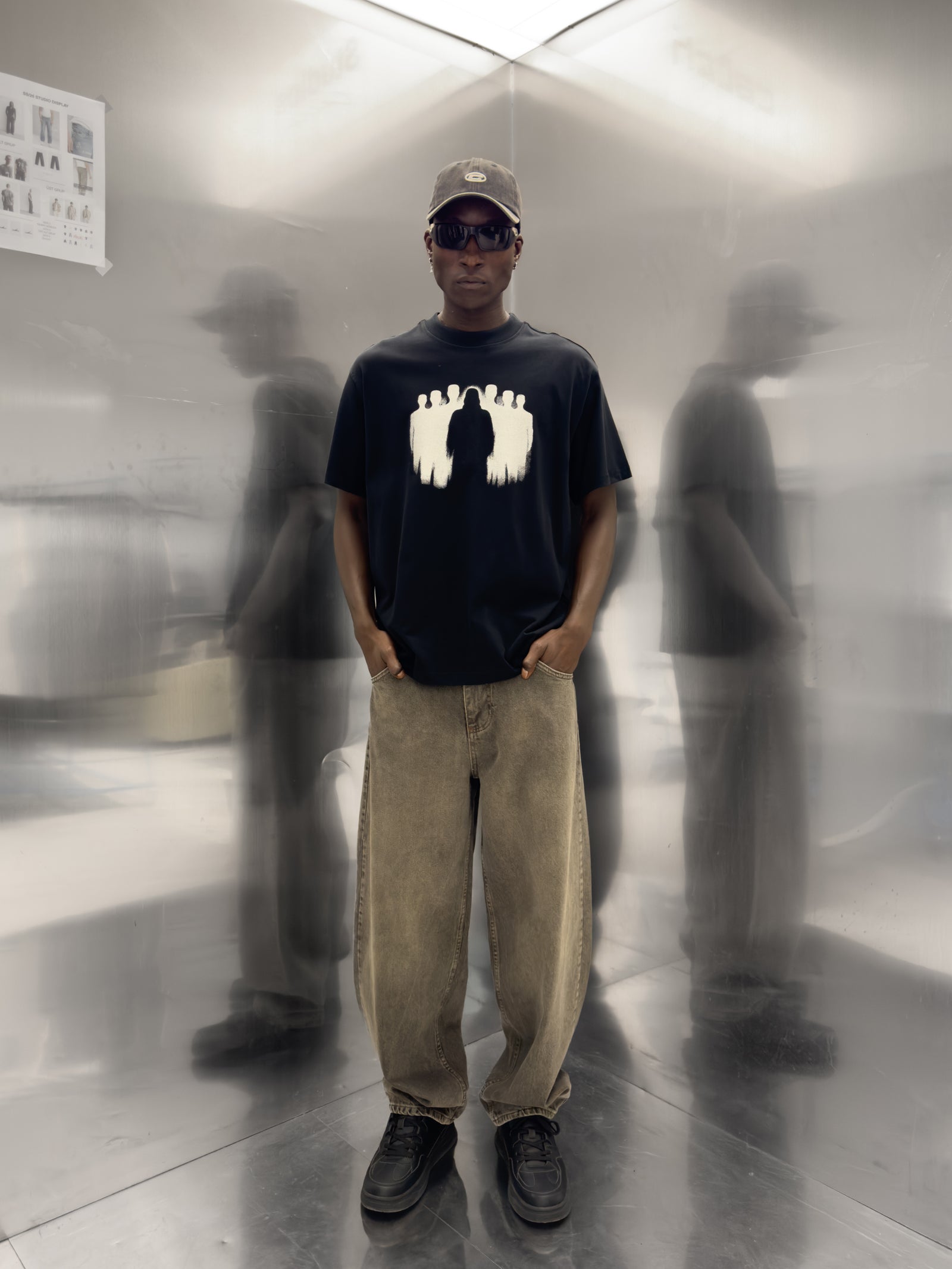 Baskılı Oversize T-Shirt
