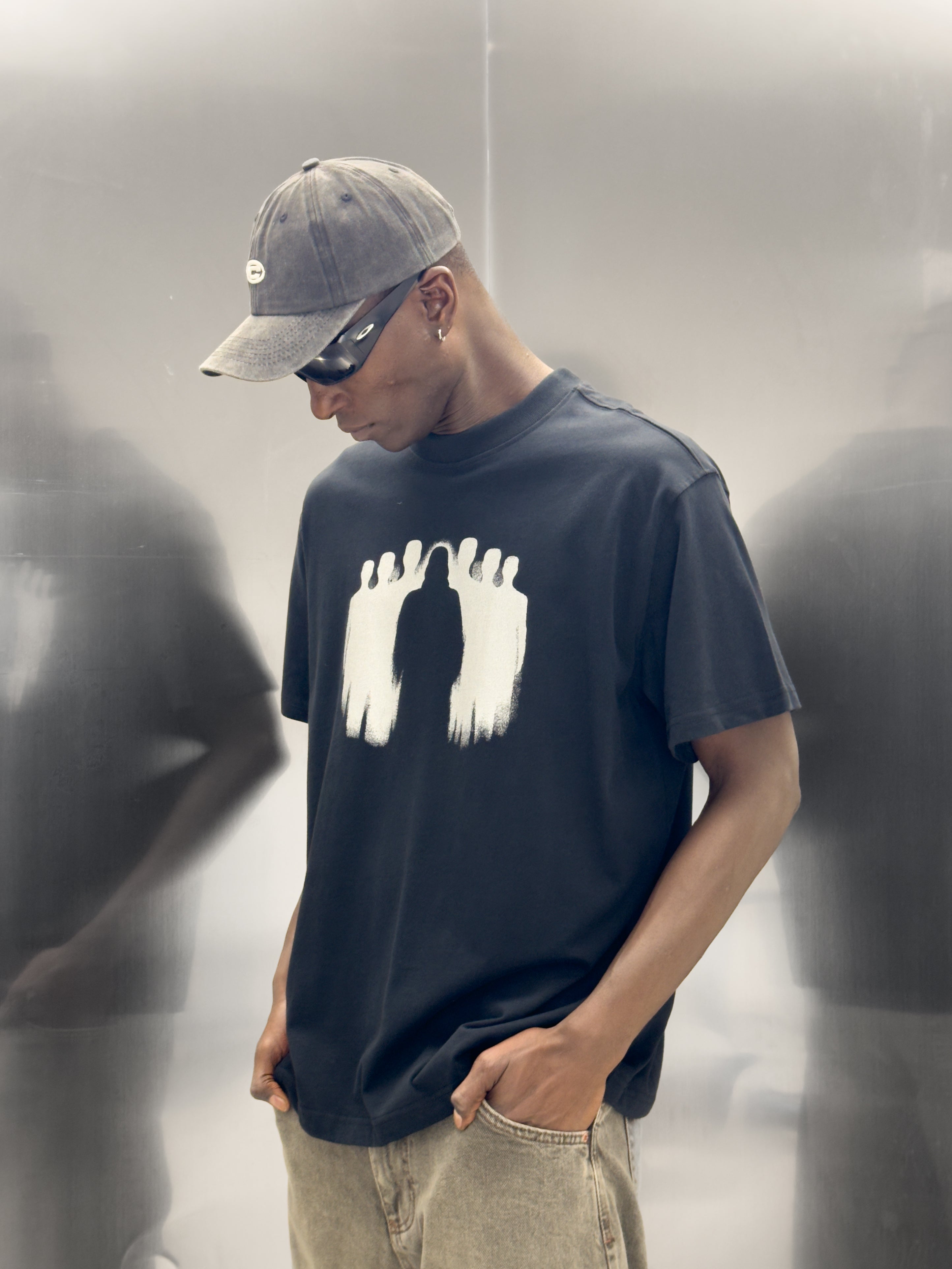 Baskılı Oversize T-Shirt