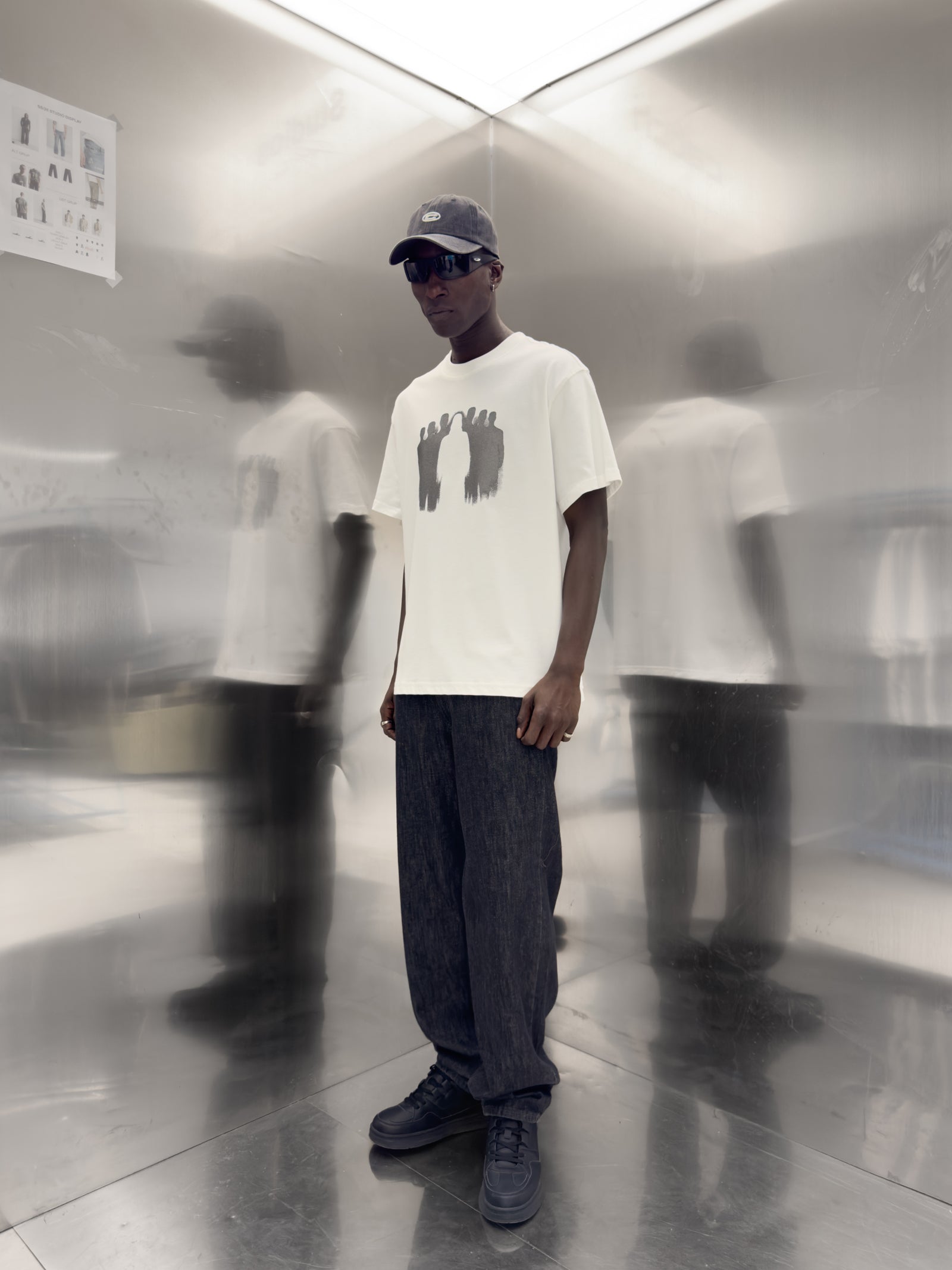 Baskılı Oversize T-Shirt