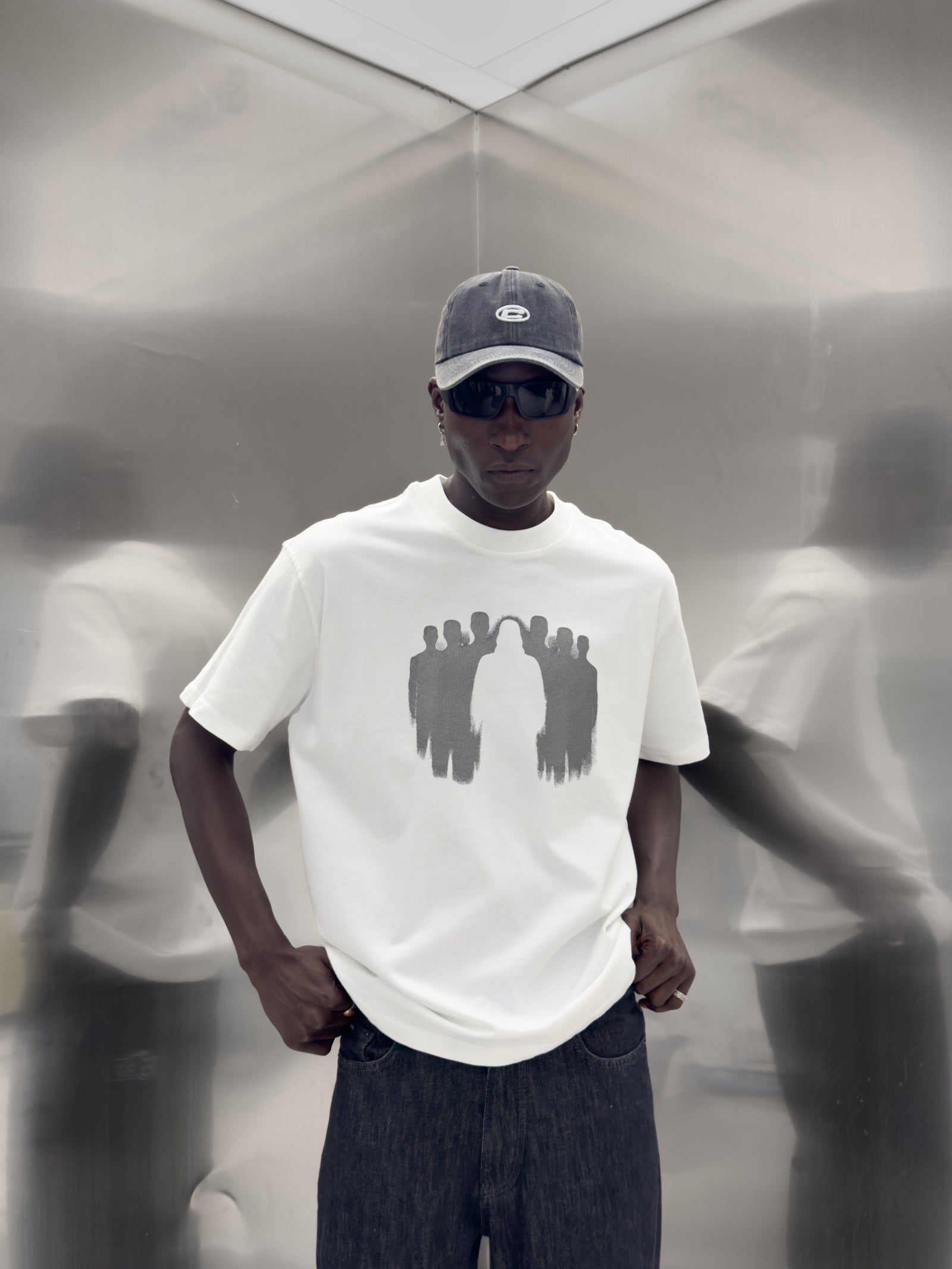 Baskılı Oversize T-Shirt