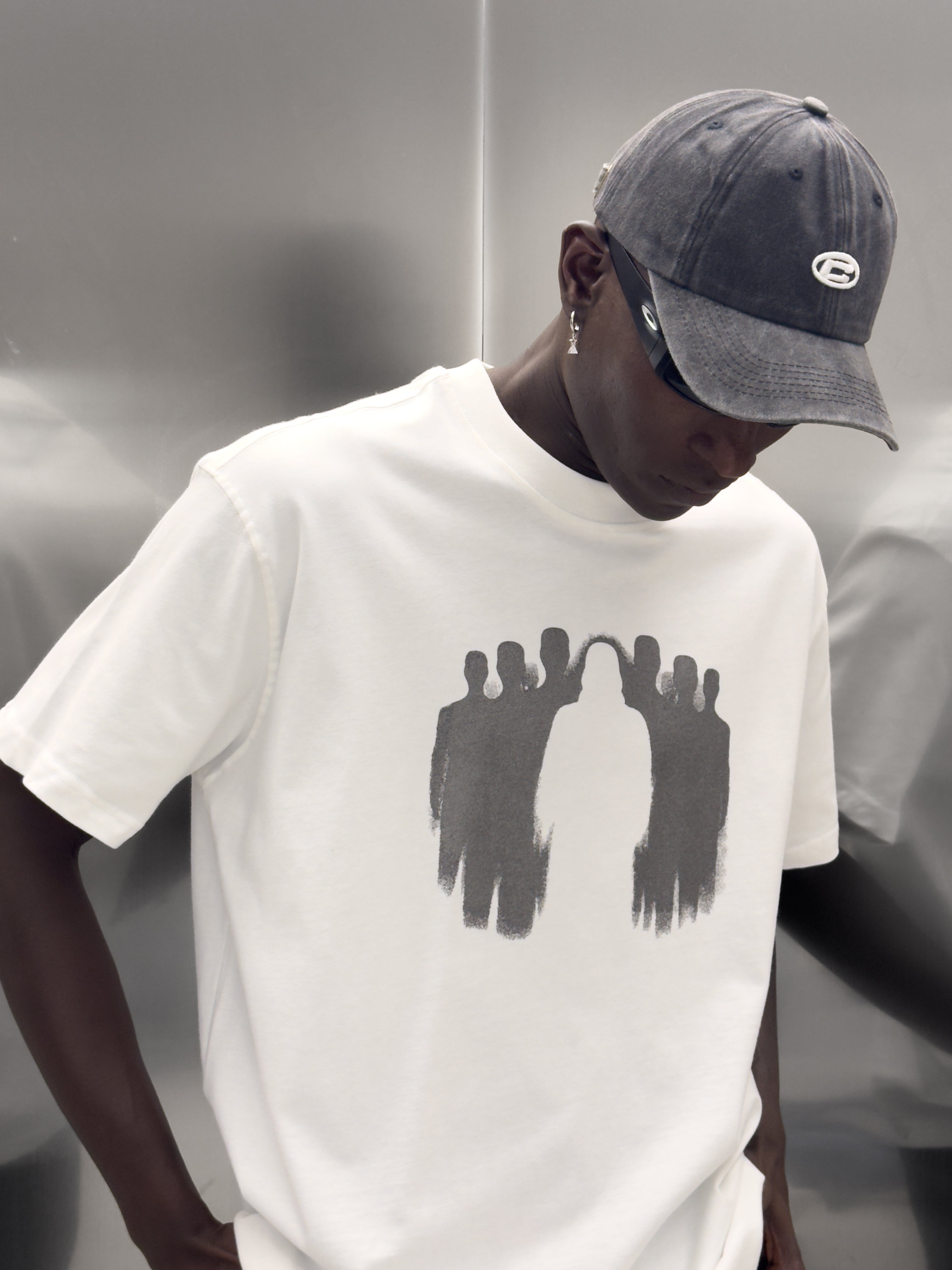 Baskılı Oversize T-Shirt