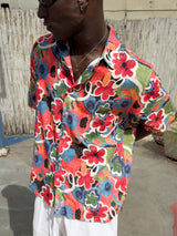 Desenli Kısa Kollu Gömlek