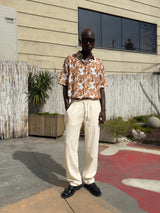 Desenli Kısa Kollu Gömlek