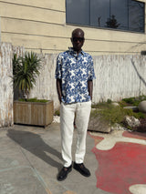 Desenli Kısa Kollu Gömlek