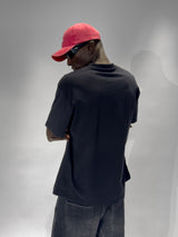 Alev Yüz Baskılı T-Shirt