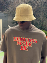 Emotions Never Die Baskılı T-Shirt