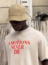 Emotions Never Die Baskılı T-Shirt