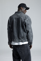Yıkamalı Oversize Denim Ceket