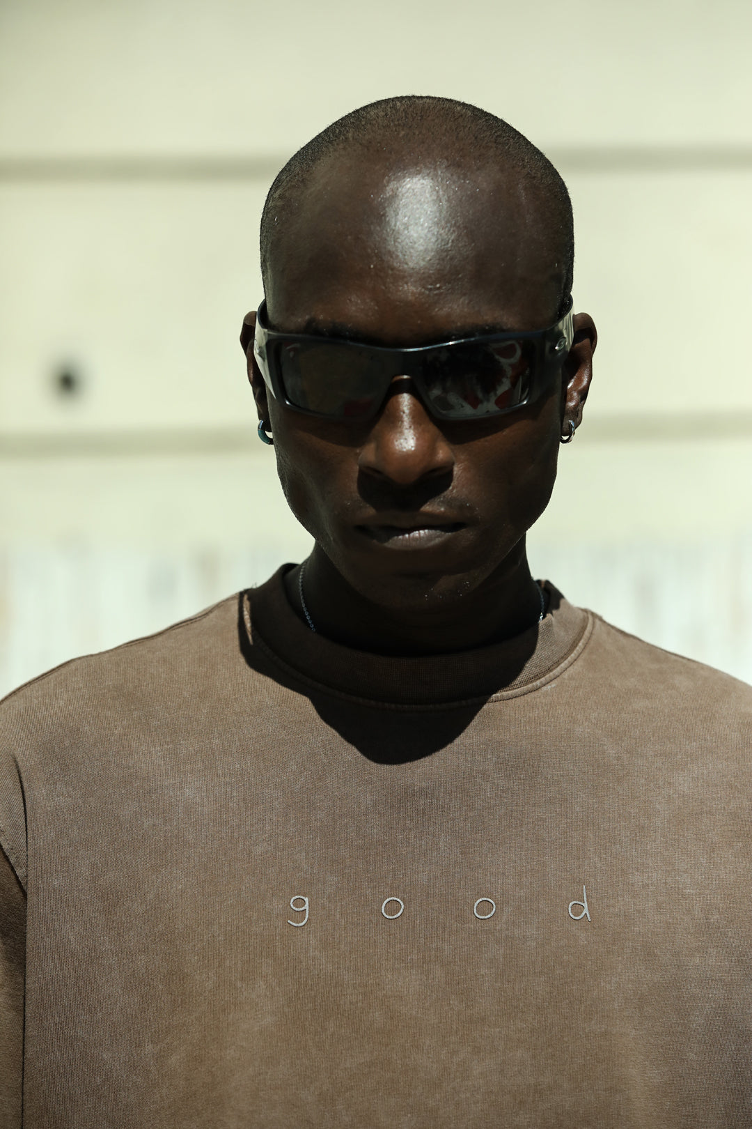 'Good' Oversize Yıkamalı T-Shirt