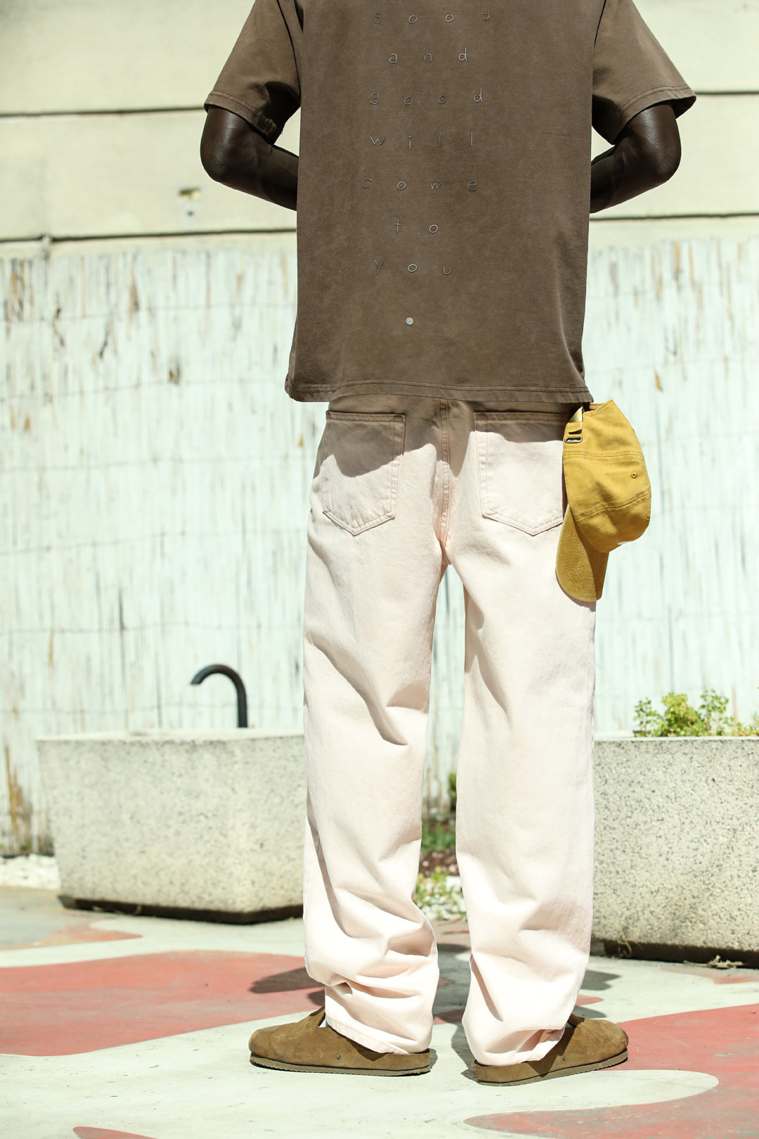 Nakışlı Detaylı Baggy Jean