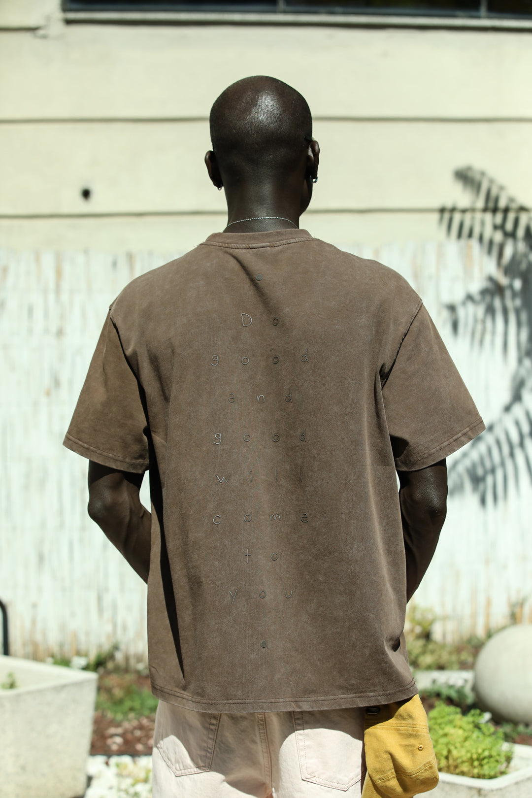 'Good' Oversize Yıkamalı T-Shirt