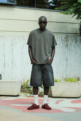 'The Catch' Yıkamalı Oversize T-Shirt